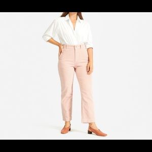 Pink corduroy pants
